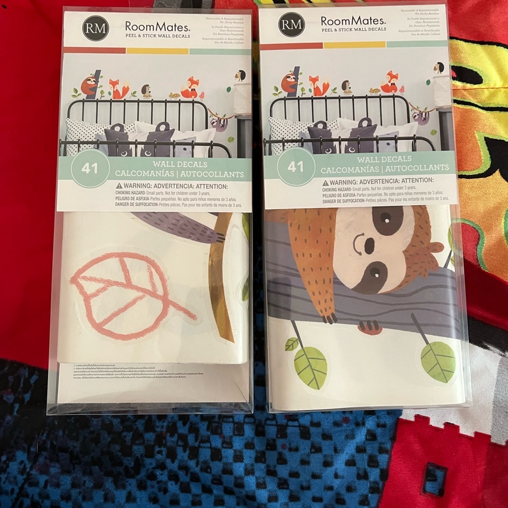 Woodland Peal and stick decals